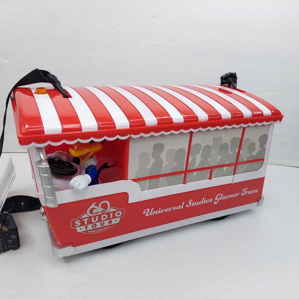 Universal Studios Hollywood 60th Anniversary Tram Studio Tour Popcorn Bucket NEW